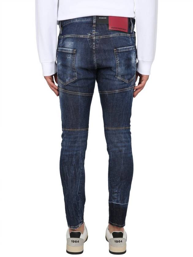 Tidy Biker Jeans Navy Blue - DSQUARED2 - BALAAN 5