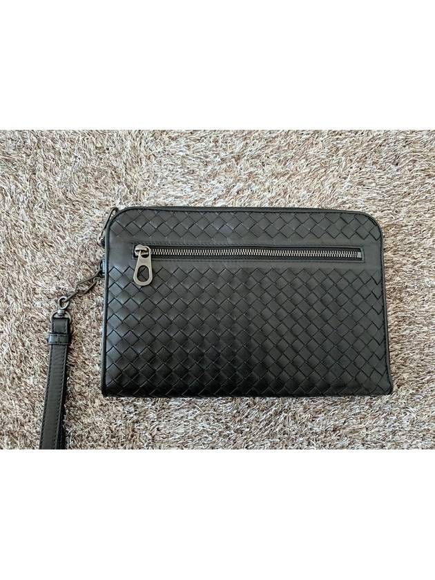 Bottega Veneta black clutch bag - BOTTEGA VENETA - BALAAN 3