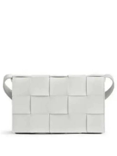 Intrecciato Cassette Cross Bag White - BOTTEGA VENETA - BALAAN 2