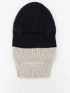 Marina Wool Balaclava Black Beige - STONE ISLAND - BALAAN 2