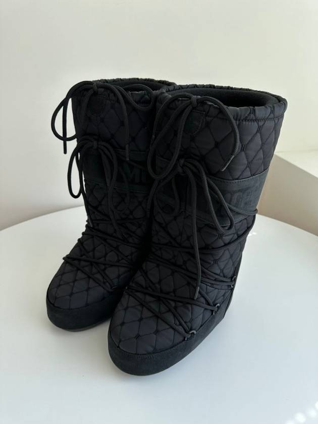 Icon Quilted Snow Boots 14029000 001 Black WOMENS 35 38 - MOON BOOT - BALAAN 5