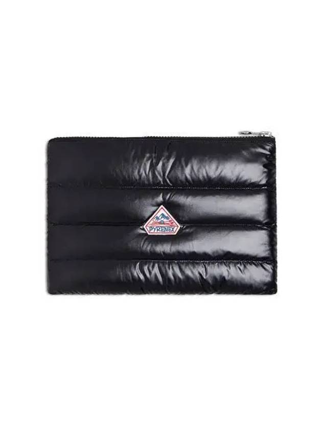 Quilted Down Pouch Vintage Black - PYRENEX - BALAAN 1