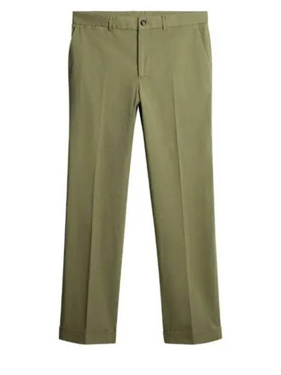 Lois Garment Dyed Straight Pants Oil Green - J.LINDEBERG - BALAAN 2