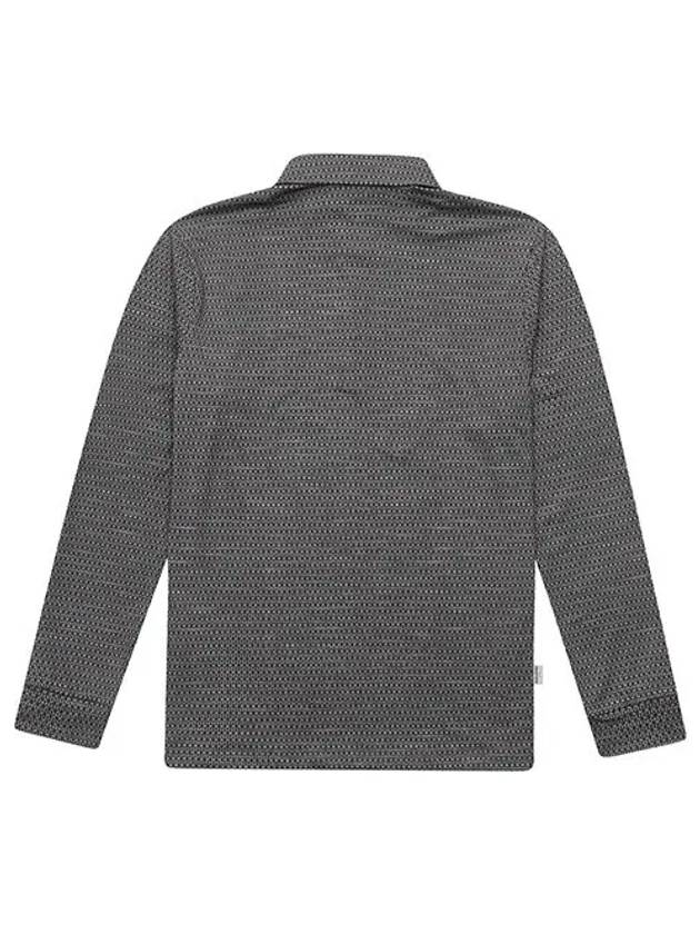 Full Coverage Print Long Sleeve T-Shirt 9362GXPPMGREY - BLACK&WHITE - BALAAN 2