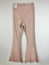 Tight fit high waist ribbed pants DV7869 272 pink beige WOMENS S Asian - NIKE - BALAAN 2