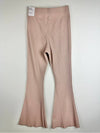 Tight fit high waist ribbed pants DV7869 272 pink beige WOMENS S M Asian - NIKE - BALAAN 2