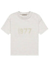 Fear of God Essentials 1977 T Shirt Light Oatmeal - FEAR OF GOD ESSENTIALS - BALAAN 1