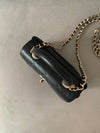 Coco handle micro mini cross bag WOC caviar black gold AP4244 - CHANEL - BALAAN 7