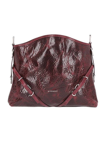 MEDIUM VOYOU PAINTED LEATHER BAG - GIVENCHY - BALAAN 1