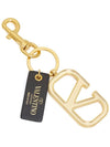 V Logo Signature Key Holder Gold - VALENTINO - BALAAN 4