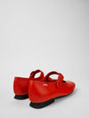 Casi Myra Mary Jane Leather Flat Red - CAMPER - BALAAN 3