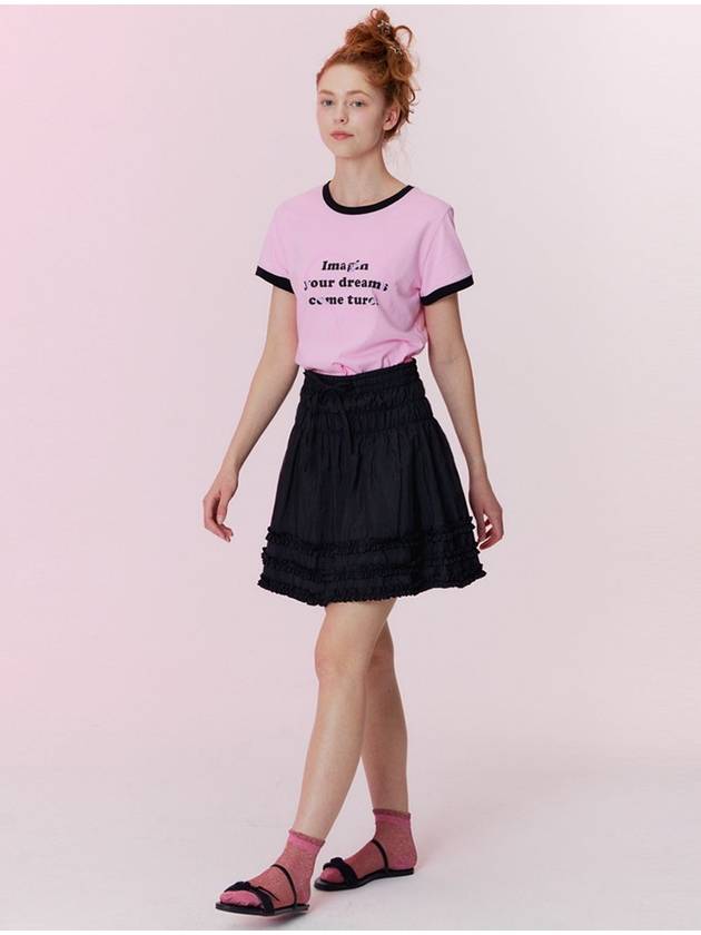 Dreams Cropped Short Sleeve T-Shirt Pink - OPENING SUNSHINE - BALAAN 5