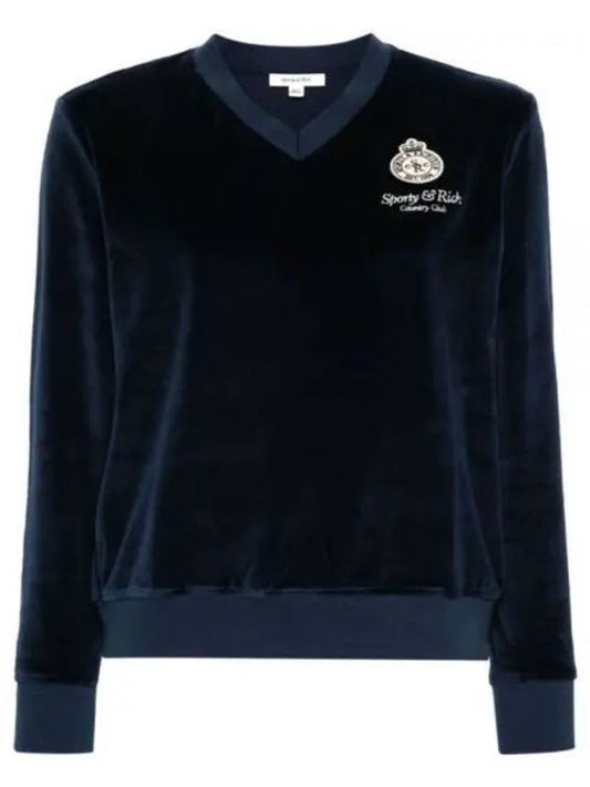 Country Club Sweatshirt VNAW238NA - SPORTY & RICH - BALAAN 1