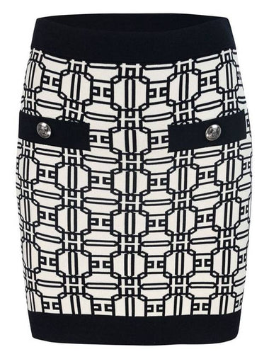 Elisabetta Franchi Viscose Miniskirt - ELISABETTA FRANCHI - BALAAN 1