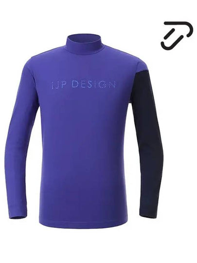 sleeve color matching turtleneck long sleeve t-shirt 3604 101 73 - IJP DESIGN - BALAAN 2