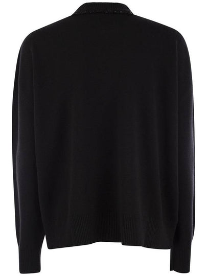 Crew-neck sweater with sequins - FABIANA FILIPPI - BALAAN 2