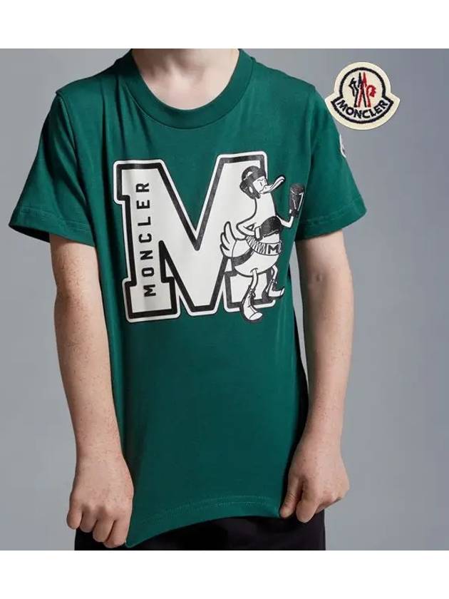 Kids Boys Short Sleeve T Shirt 8C00002 83907 866 4A 6A - MONCLER - BALAAN 6