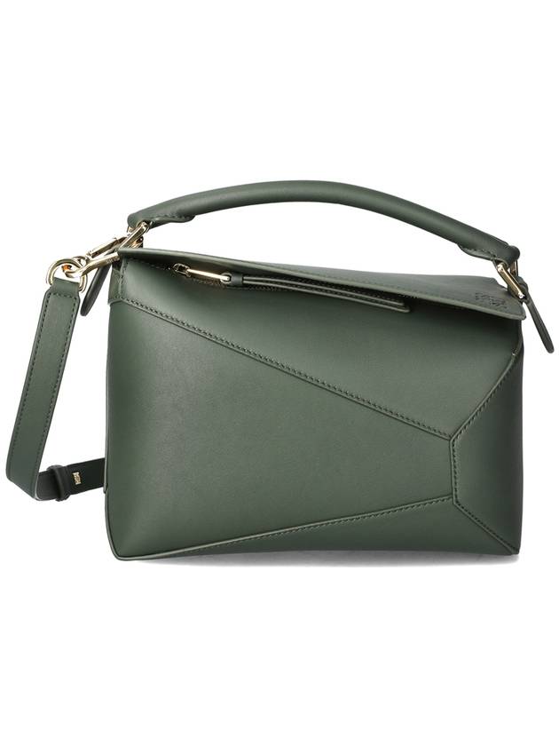 Classic Calfskin Small Puzzle Tote Bag Green - LOEWE - BALAAN 2