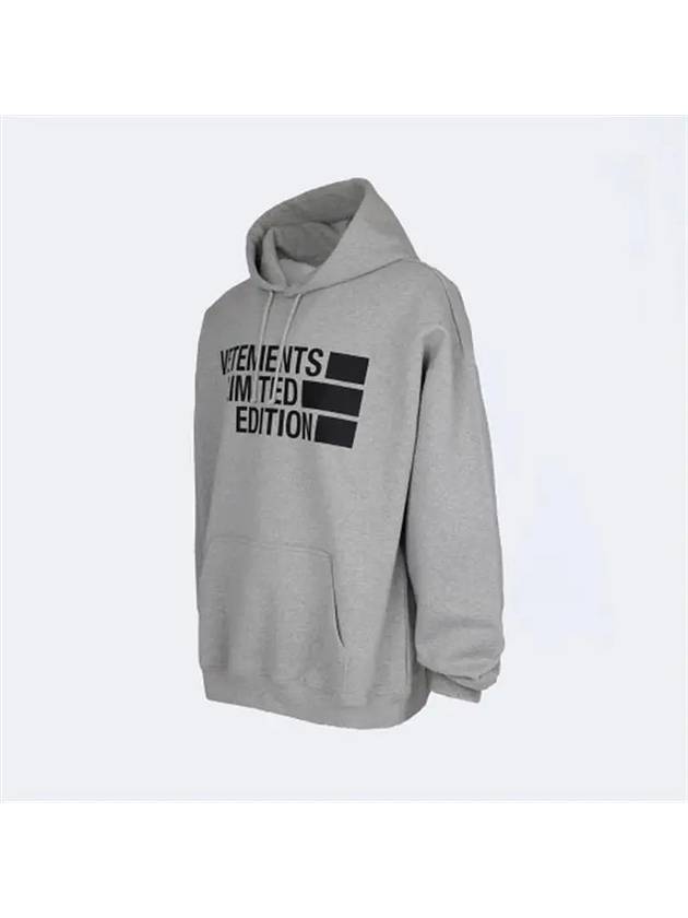 Big Logo Hoodie Grey - VETEMENTS - BALAAN 4