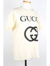 Interlocking logo short sleeve S - GUCCI - BALAAN 6