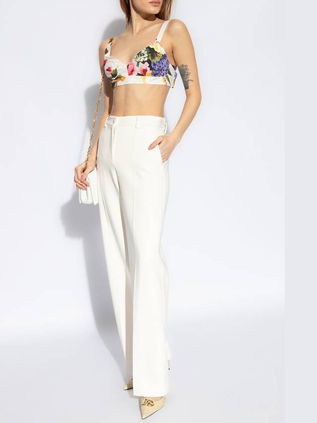 floral print crop top F756LTHS5Q1 - DOLCE&GABBANA - BALAAN 3