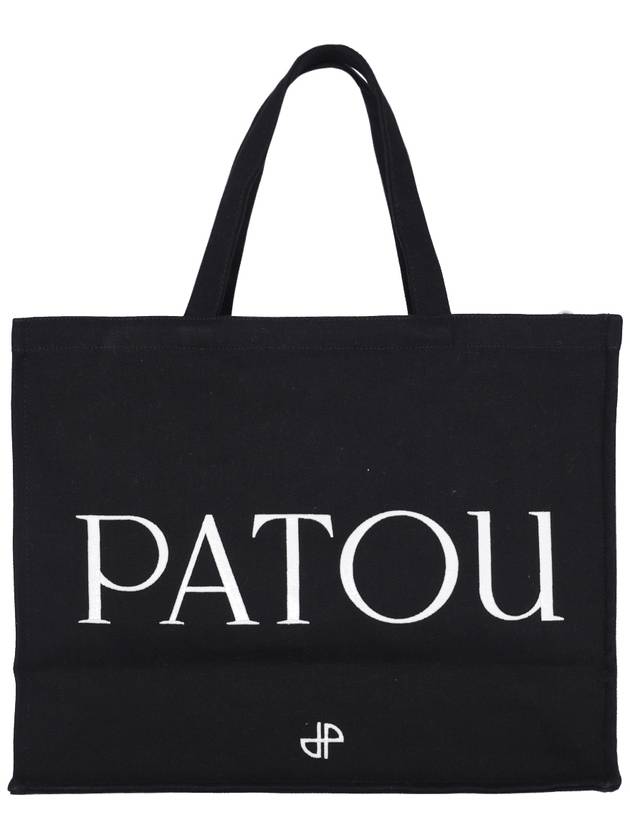 Logo Tote Bag Black - PATOU - BALAAN 4