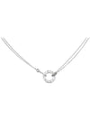 Love Diamonds White Gold Necklace Silver - CARTIER - BALAAN 1