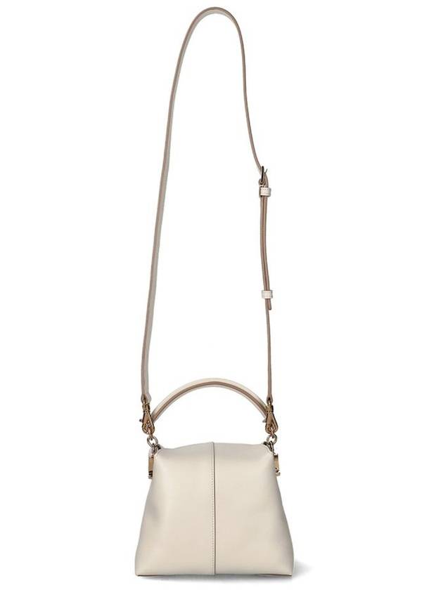 Women's T Case Leather Micro Messenger Bag White - TOD'S - BALAAN 5