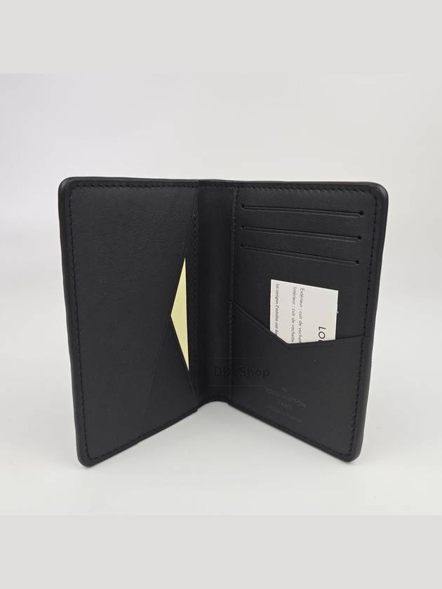 Monogram Shadow Pocket Organizer Card Wallet Black - LOUIS VUITTON - BALAAN 9