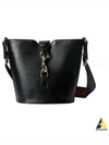 Mini Leather Bucket Shoulder Bag Black - GUCCI - BALAAN 2