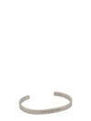 Logo Cuff Slim Bracelet Silver - MAISON MARGIELA - BALAAN 2