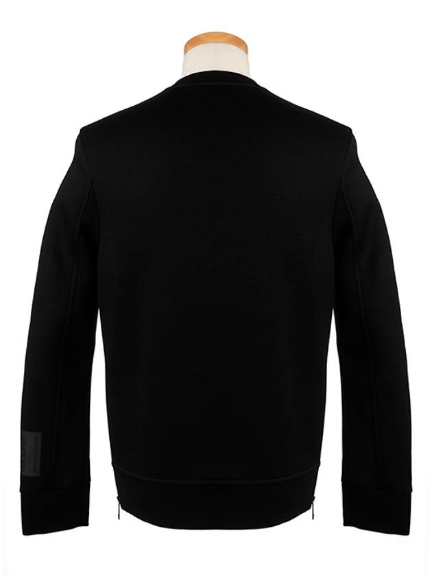 Men's Poseidon Print Sweatshirt Black - NEIL BARRETT - BALAAN 4