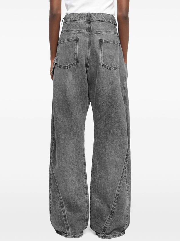 twisted workwear jeans - JW ANDERSON - BALAAN 4