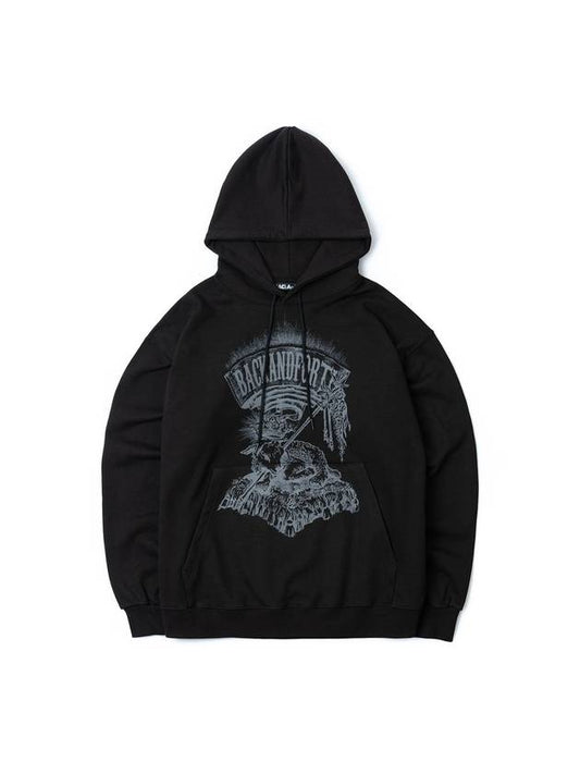 Print Hooded Black BFMCFTS31 - BACKANDFORTH - BALAAN 2