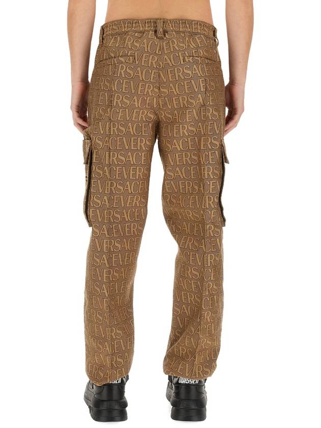 Training Jogger Pants 10107291A07649 2N740 Brown - VERSACE - BALAAN 4