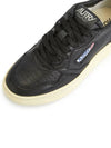 Women's Medalist Goatskin Low Top Sneakers Black - AUTRY - BALAAN 8