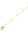 Gancini Pendant Necklace Gold - SALVATORE FERRAGAMO - BALAAN 4