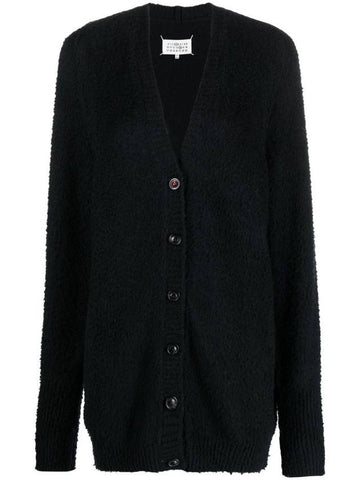 Piled V-neck cardigan - MAISON MARGIELA - BALAAN 1