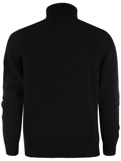 Wool and cashmere turtleneck jumper - FEDELI - BALAAN 2