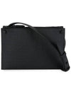 Gancini Monogram Cross Bag Black - SALVATORE FERRAGAMO - BALAAN 2