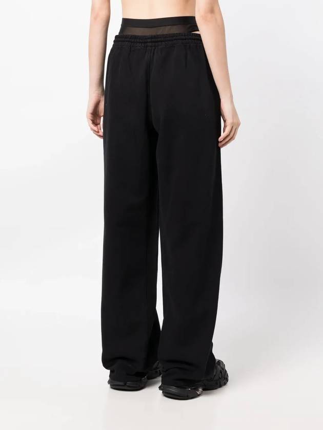 WoW Women's Layered Track Pants 4DC4234164 21434665 - ALEXANDER WANG - BALAAN 4