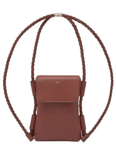 Key phone pouch sepia brown - CHLOE - BALAAN 1