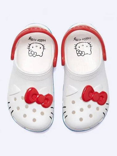 Kids Hello Kitty I Am Classic Clog Sandals White - CROCS - BALAAN 1