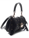 Penelope Mini Soft Shoulder Bag Black - CHLOE - BALAAN 4