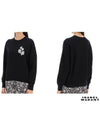 Isabel Marant Women's Marisanne Cotton Sweater Black Silver PU0053FA A1L59E BKSI - ISABEL MARANT ETOILE - BALAAN 3