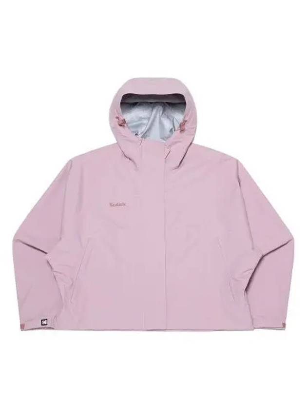 KODAK Trip 3LAYER Hooded Jacket Women PINK - KODO - BALAAN 1