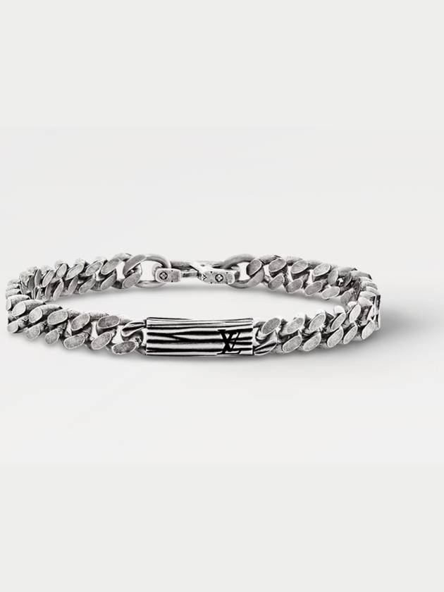 epi chain bracelet silver - LOUIS VUITTON - BALAAN 3