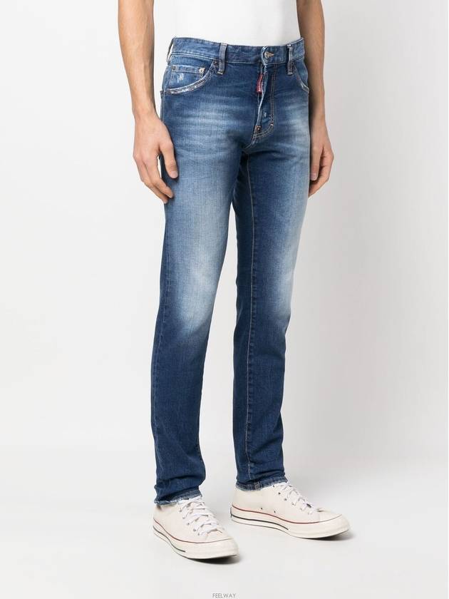 Wash Cool Guy Skinny Jeans Blue - DSQUARED2 - BALAAN.