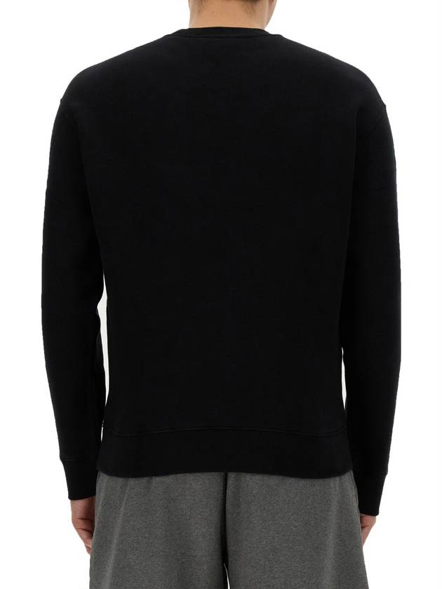 Fox Cotton Sweatshirt Black - MAISON KITSUNE - BALAAN 8