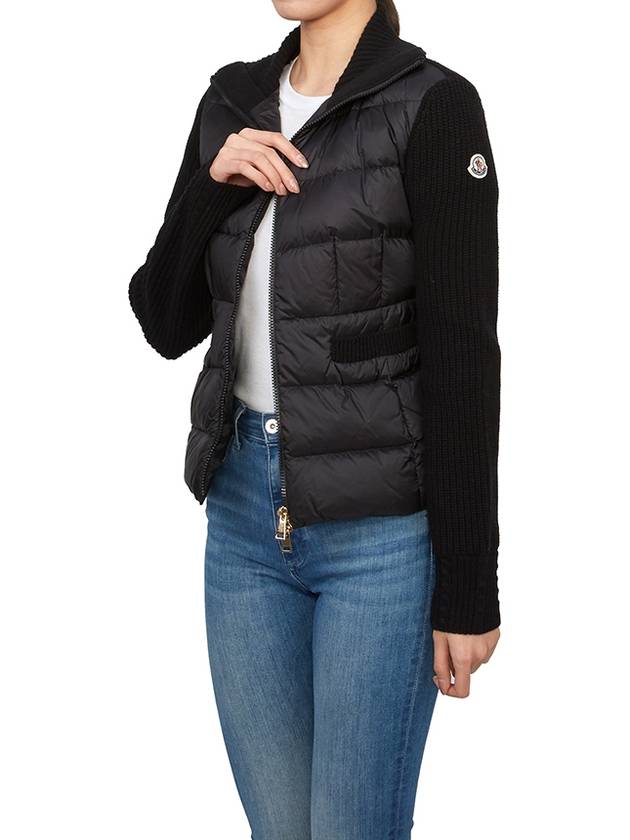 Women s padded zip up cardigan 9B00033 M1241 999 - MONCLER - BALAAN 5